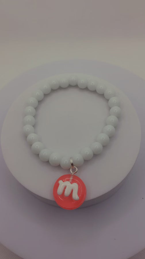 M&M Charm Beaded Bracelet